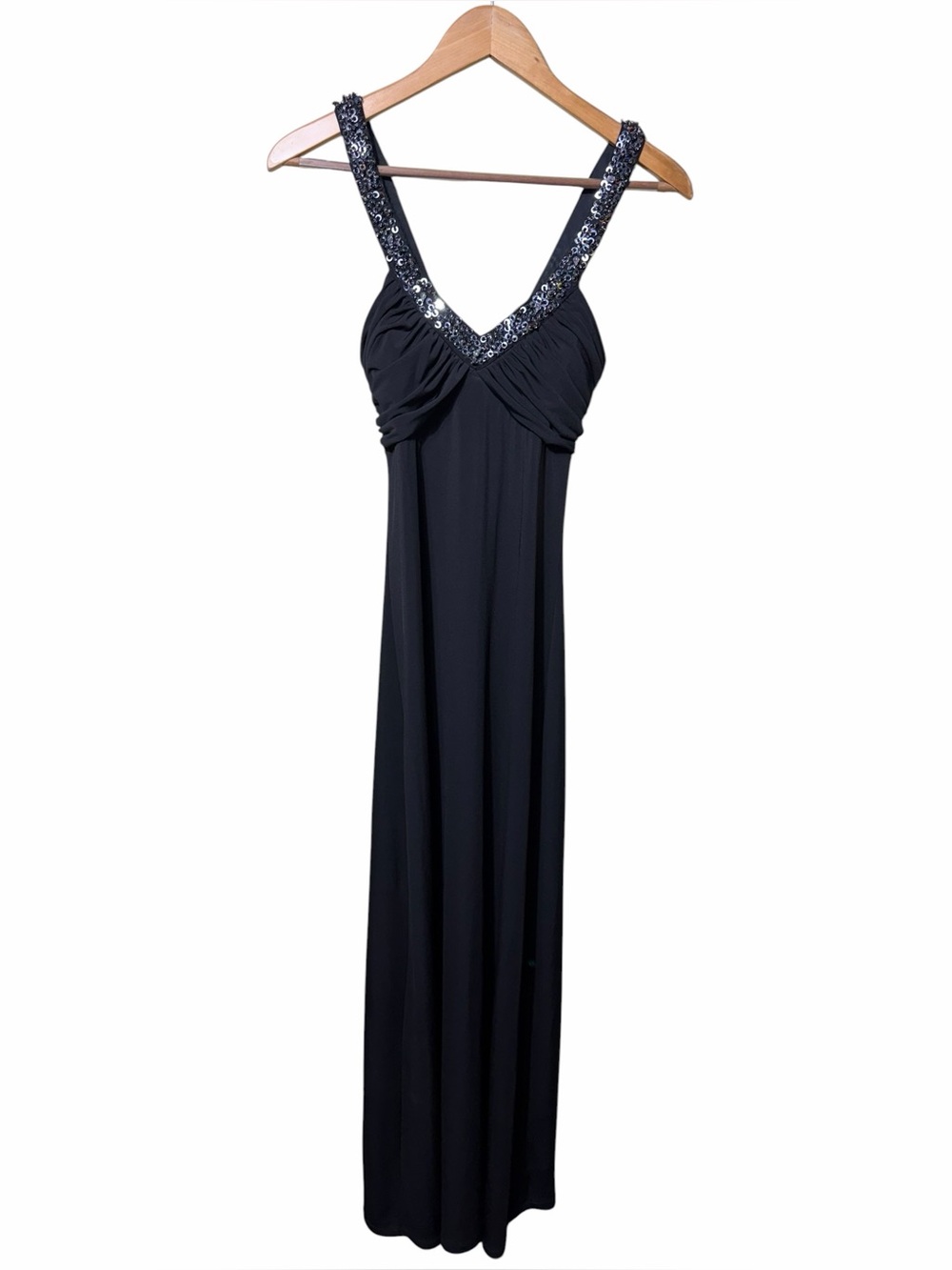 Ruby Rox Sequin Maxi Dress Y2K Prom Formal Evening Gown Party Cocktail Size 5